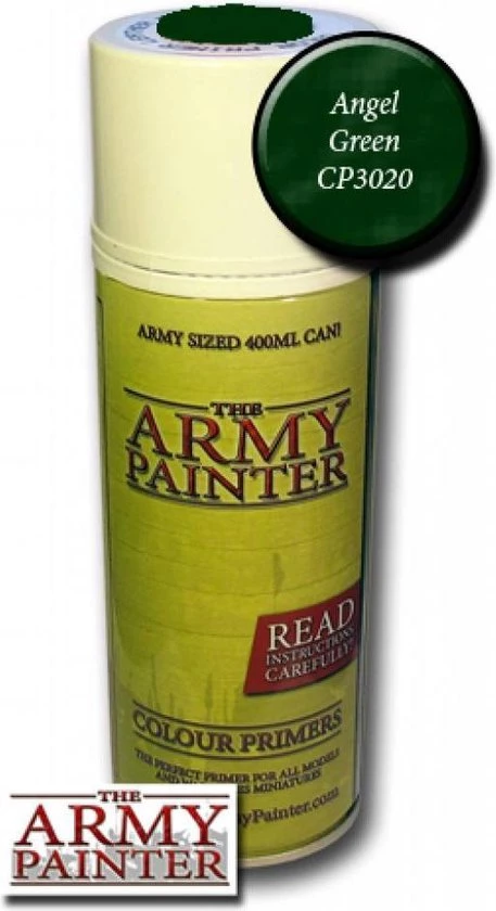 Army Painter Angel Green - Colour Primer - CP3020 6 Army Painter Angel Green - Colour Primer - CP3020 - Afbeelding 4