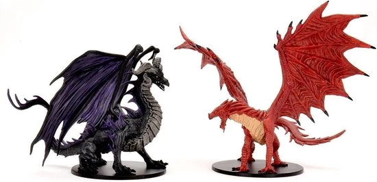 Hasbro Pathfinder Battles: City Of Lost Omens Premium Figure: Adult Red & Black Dragons - EN 3 Hasbro Pathfinder Battles: City Of Lost Omens Premium Figure: Adult Red & Black Dragons - EN