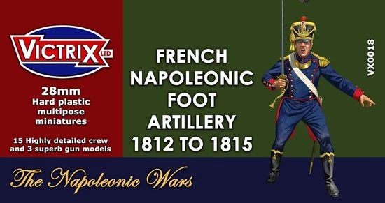 Victrix Napoleonic French Artillery 1812 To 1815 3 Victrix Napoleonic French Artillery 1812 To 1815