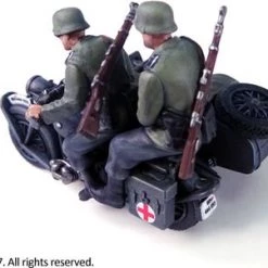 Rubicon Models German Motorcycle R75 With Sidecar - ETO -wargaming Verkoop 550x301 2