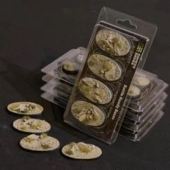 Gamer's Grass Arid Steppe Bases Pre-Painted (5x 40mm Round)