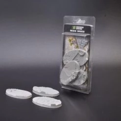 Gamer's Grass Urban Warfare Resin Bases Unpainted (3x 75mm Oval)