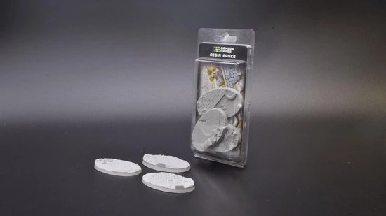 Gamer's Grass Urban Warfare Resin Bases Unpainted (3x 75mm Oval) 3 Gamer's Grass Urban Warfare Resin Bases Unpainted (3x 75mm Oval)
