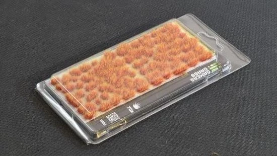 Gamer's Grass Alien Tufts Fire (6mm) 3 Gamer's Grass Alien Tufts Fire (6mm)