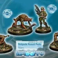Corvus Belli Ariadna Antipode Assault Packs (Contr, 3 Antipodes)