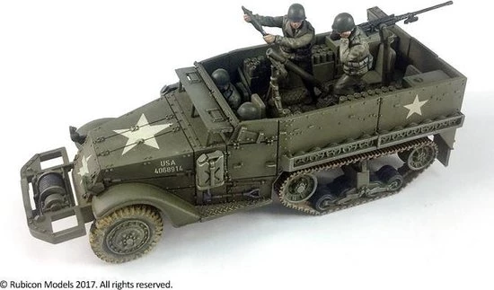 Rubicon Models M3/M3A1 Expansion Kit - M21 MMC & Tarpaulin Set 4 Rubicon Models M3/M3A1 Expansion Kit - M21 MMC & Tarpaulin Set - Afbeelding 2