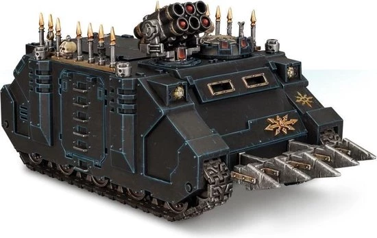 Games Workshop Warhammer 40.000 Chaos Space Marines Rhino 4 Games Workshop Warhammer 40.000 Chaos Space Marines Rhino - Afbeelding 2