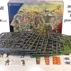 Perry Miniatures Foot Knights 1450-1500 -wargaming Verkoop 550x359 3