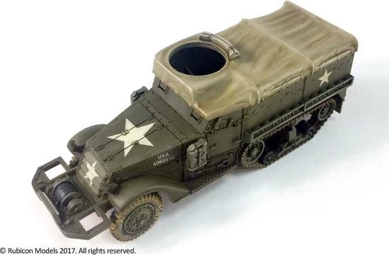 Rubicon Models M3/M3A1 Expansion Kit - M21 MMC & Tarpaulin Set 5 Rubicon Models M3/M3A1 Expansion Kit - M21 MMC & Tarpaulin Set - Afbeelding 3