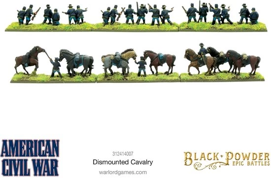 Epic Battles: ACW Epic Battles: American Civil War Dismounted Cavalry 5 Epic Battles: ACW Epic Battles: American Civil War Dismounted Cavalry - Afbeelding 3