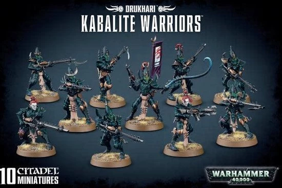 Games Workshop Dark Eldar Kabalite Warriors 6 Games Workshop Dark Eldar Kabalite Warriors - Afbeelding 4