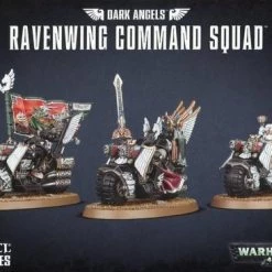 Games Workshop Warhammer 40.000: Dark Angels - Ravenwing Command Squad -wargaming Verkoop 550x366 7