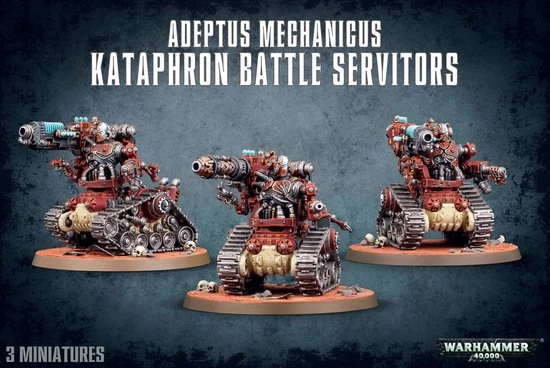 Warhammer 40.000 Ad/Mechanicus:Kataphron Battle Servitors 3 Warhammer 40.000 Ad/Mechanicus:Kataphron Battle Servitors