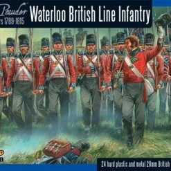Black Power Napoleonic British Line Infantry (Waterloo Campaign)