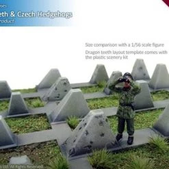 Rubicon Models Dragon Teeth & Czech Hedgehog Set 7 Rubicon Models Dragon Teeth & Czech Hedgehog Set -wargaming Verkoop 550x373 16