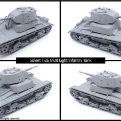 Rubicon Models Soviet T-26 Light Infantry Tank 7 Rubicon Models Soviet T-26 Light Infantry Tank -wargaming Verkoop 550x373 34
