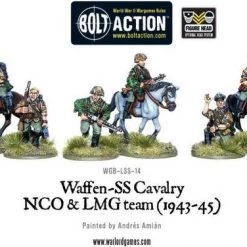 Bolt Action Waffen SS Cavalry NCO & LMG 1942-45