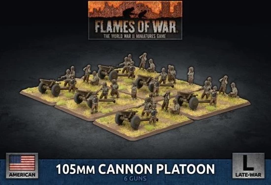 Flames Of War: 105mm Cannon Platoon 3 Flames Of War: 105mm Cannon Platoon