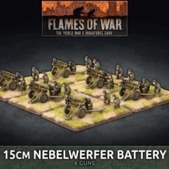 Flames Of War 15cm Nebelwerfer Battery (x6 Plastic)