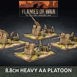 Flames Of War 8.8cm Heavy AA Platoon (Plastic)