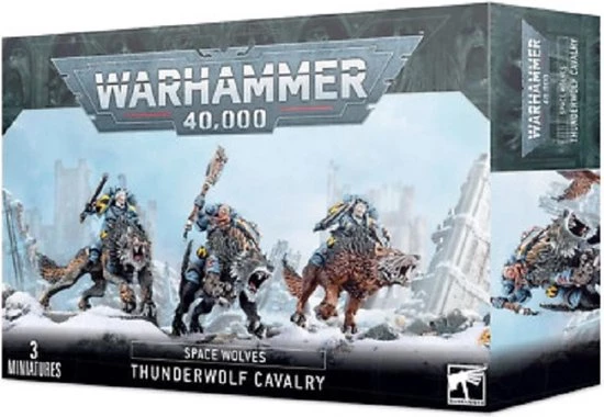 Games Workshop Space Wolf Thunderwolf Cavalry 4 Games Workshop Space Wolf Thunderwolf Cavalry - Afbeelding 2