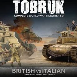 Flames Of War Tobruk: Complete World War II Starter Set