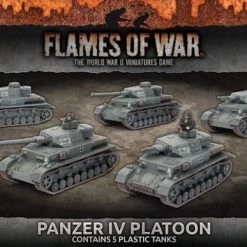 Flames Of War Panzer IV Platoon (MW)