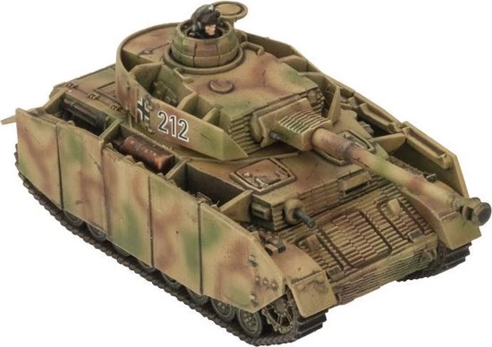 Flames Of War Panzer IV Tank Platoon (Plastic) 4 Flames Of War Panzer IV Tank Platoon (Plastic) - Afbeelding 2