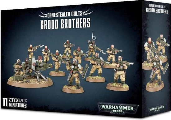 Games Workshop Warhammer 40.000 Genestealer Cults Brood Brothers 3 Games Workshop Warhammer 40.000 Genestealer Cults Brood Brothers