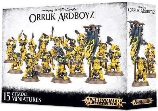Games Workshop Ironjawz Orruk Ardboys 4 Games Workshop Ironjawz Orruk Ardboys - Afbeelding 2