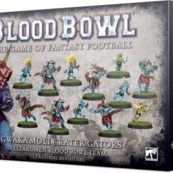 Citadel Blood Bowl Gwaka'moli Crator Gators Lizardmen Blood Bowl Team Expansion