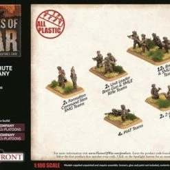 Flames Of War: Parachute Company -wargaming Verkoop 550x391 6
