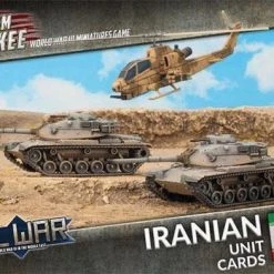 World War III Team Yankee Iranian Unit Cards