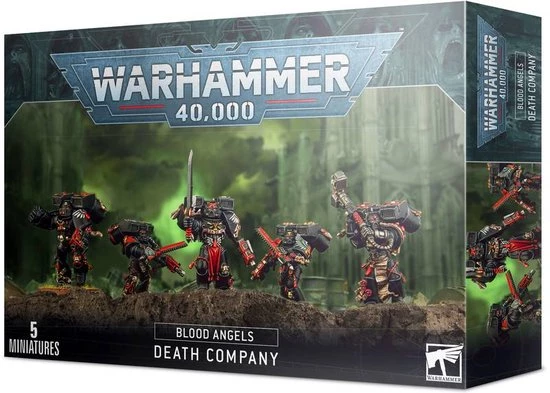 Games Workshop Warhammer 40.000 Blood Angels Death Company 4 Games Workshop Warhammer 40.000 Blood Angels Death Company - Afbeelding 2