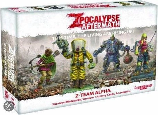 GreenBrier Games Zpocalypse: Aftermath - Z-Team Alpha Pack 3 GreenBrier Games Zpocalypse: Aftermath - Z-Team Alpha Pack