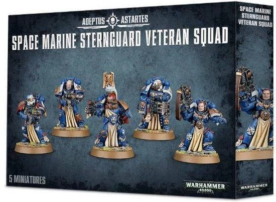 Games Workshop Warhammer 40,000 Imperium Adeptus Astartes Space Marines: Sternguard Veteran Squad 3 Games Workshop Warhammer 40,000 Imperium Adeptus Astartes Space Marines: Sternguard Veteran Squad