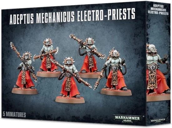 Games Workshop Adeptus Mechanicus: Electro-Priests 6 Games Workshop Adeptus Mechanicus: Electro-Priests - Afbeelding 4