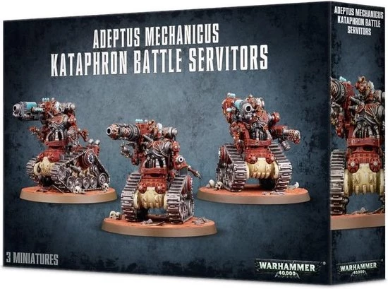 Warhammer 40.000 Ad/Mechanicus:Kataphron Battle Servitors 7 Warhammer 40.000 Ad/Mechanicus:Kataphron Battle Servitors - Afbeelding 5