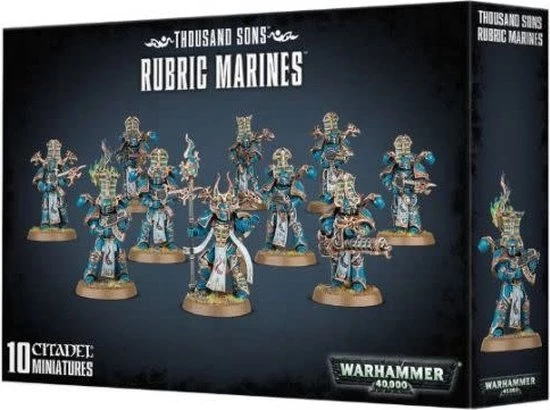 Games Workshop Thousand Sons Rubric Marines 5 Games Workshop Thousand Sons Rubric Marines - Afbeelding 3
