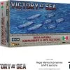 Victory At Sea Regia Marina Submarines & MTB Sections -wargaming Verkoop 550x420