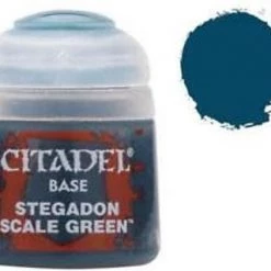 Citadel Base: Stegadon Scale Green