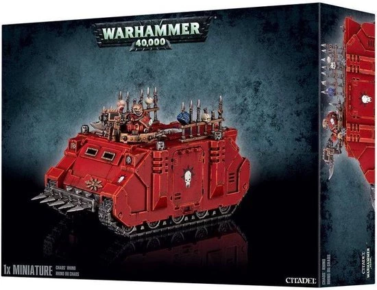 Games Workshop Warhammer 40.000 Chaos Space Marines Rhino 14 Games Workshop Warhammer 40.000 Chaos Space Marines Rhino - Afbeelding 12