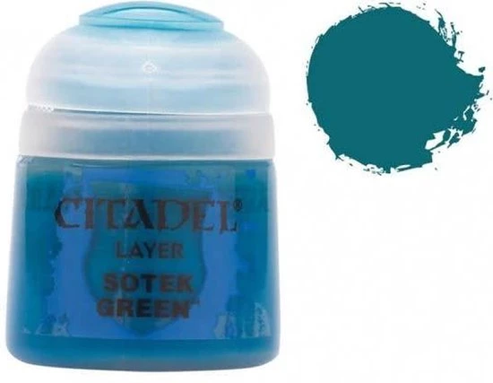 Citadel Layer: Sotek Green 12ml Paint 3 Citadel Layer: Sotek Green 12ml Paint