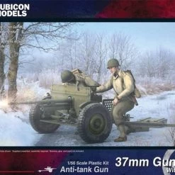 Rubicon Models M3 37mm AT Gun With Crew
