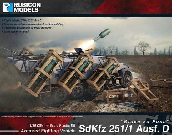 Rubicon Models SdKfz 251/1 Ausf D "Stuka Zu Fuss" 3 Rubicon Models SdKfz 251/1 Ausf D "Stuka Zu Fuss"