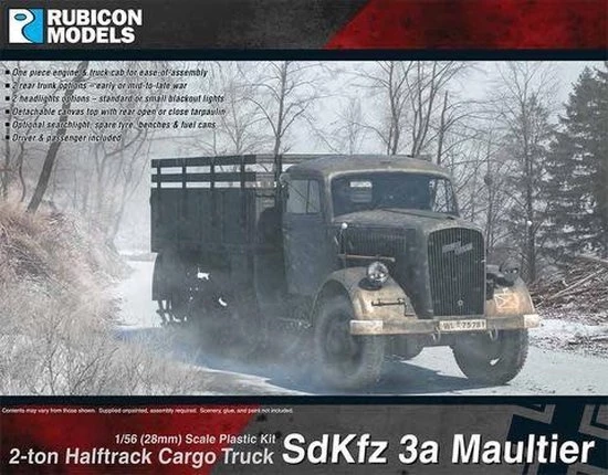 Rubicon Models SdKfz 3a Maultier 3 Rubicon Models SdKfz 3a Maultier