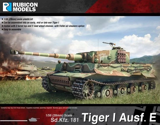 Rubicon Models Tiger I Ausf E 3 Rubicon Models Tiger I Ausf E
