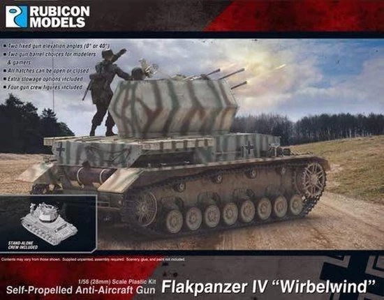 Rubicon Models Flakpanzer IV Wirbelwind 3 Rubicon Models Flakpanzer IV Wirbelwind