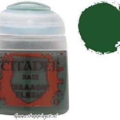 Warhammer Games Workshop Citadel Base Paint - Waaagh! Flesh -wargaming Verkoop 550x435 2