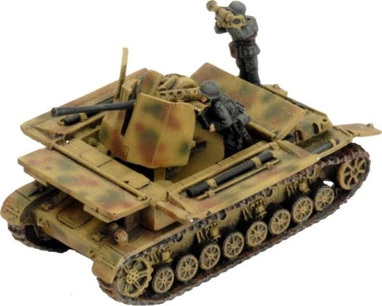 Flames Of War Mobelwagen 3.7cm AA Tank Platoon 4 Flames Of War Mobelwagen 3.7cm AA Tank Platoon - Afbeelding 2